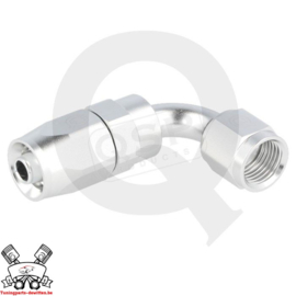 Slang adapter 90° - Silver D10