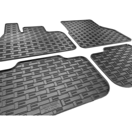Rubber matten passend voor BMW iX (I20) 2021- (4-delig + montagesysteem)