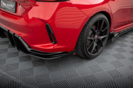 Maxton Design Street Pro Achterzijde Splitters + Flaps Honda Civic Type-R Mk 11