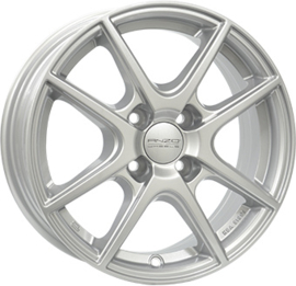 ANZIO SPLIT 16inch 6,0j 4/098 ET38 Naaf 58,1mm Zilver