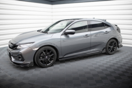 Maxton Design Zijskirts Diffusers + Flaps Honda Civic Sport Mk 10