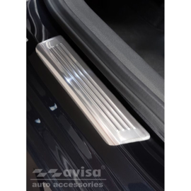 RVS Instaplijsten passend voor Skoda Octavia IV Sedan/Kombi 2020- 'Lines' - 4-delig