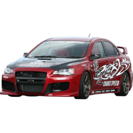 Chargespeed Voorbumper passend voor Mitsubishi Lancer Evo X CZ4A (FRP)