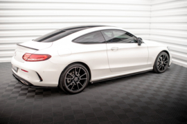 Maxton Design Zijskirts Diffusers Mercedes-Benz C Coupé AMG-Line C205 Facelift