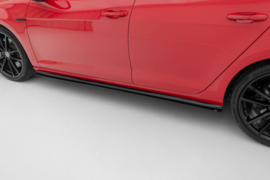 Maxton Design Racing Sideskirts Diffusers VW Golf 7 R / R-Line Facelift