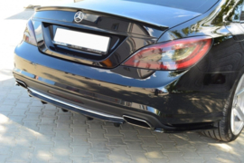 Maxton Design Achtersplitter MERCEDES CLS C218 (met verticale balk) AMG LINE