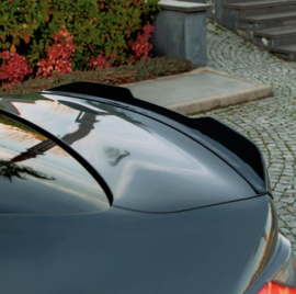 Oneway Achterspoiler passend voor BMW M4/4-Serie G22/G23 Coupe/Cabrio M-Pack/M440i 2020- - Glanzend zwart