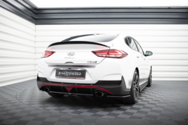 Maxton Design Achtersplitter (met verticale stangen) Hyundai I30 N Mk3 Fastback
