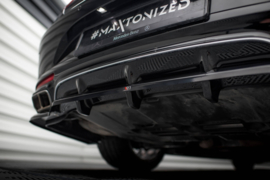 Maxton Design Achtersplitter (met verticale spijlen) Mercedes-Benz S Coupé AMG-Line C217 Facelift