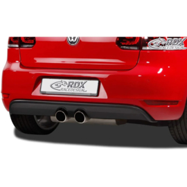 RDX Achterbumperskirt (Diffuser) passend voor Volkswagen Golf VI GTI/ GTD 2007-2013 (GFK)