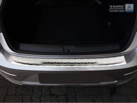 RVS Achterbumperprotector passend voor Volkswagen Arteon 2017- 'Ribs'