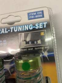 El Spiral Tuning Set Headrest Shocks Groen