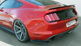 Maxton Design Achterzijde splitters Ford Mustang Mk6