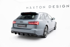 Maxton Design Achterzijde splitters V.3 Audi S6 / A6 S-Line / A6 C7 FL