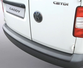 ABS Achterbumper beschermlijst passend voor Volkswagen Caddy II 2004-2015 (voor ongespoten bumpers) Zwart