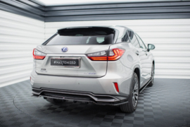 Maxton Design Achtersplitter Lexus RX Mk4 H (met verticale spijlen)
