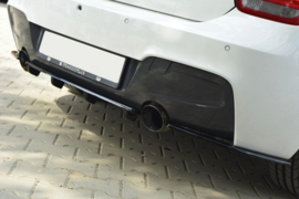 Maxton Design Achtersplitter BMW 1 F20/F21 M-Power (met verticale stangen)