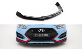 Maxton Design Frontsplitter V.2 Hyundai Veloster N Mk2