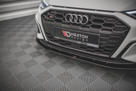 Maxton Design VOORSPLITTER V.1 AUDI S3 / A3 S-LINE 8Y Gloss Black