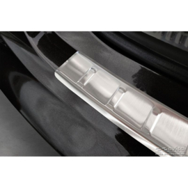 RVS Achterbumperprotector passend voor Audi A6 Allroad 2011-2018 'Ribs'
