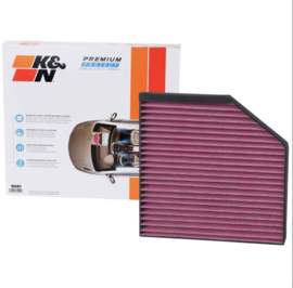K&N Premium Single-Use Interieurluchtfilter passend voor Audi diverse modellen (DVF5081)