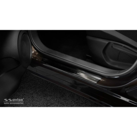 Zwart RVS Instaplijsten passend voor Nissan Juke II 2019- 'Special Edition' - 4-delig