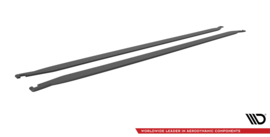 Maxton Design Street Pro Sideskirts Diffusers BMW M3 Sedan / Touring G80 / G81