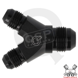 Alu Y adapter 3x male D08 - Black