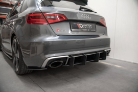 Maxton Design RACING DUURZAAMHEID ACHTERDIFFUSOR V.2 AUDI RS3 8V SPORTBACK