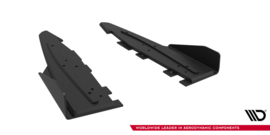 Maxton Design Street Pro Achterzijde Splitters + Flaps Ford Mustang GT Mk6