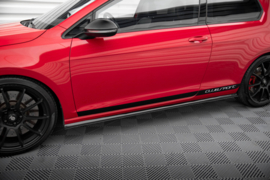 Maxton Design RACING ZIJKANTEN RUITEN DIFFUSERS VW GOLF VII GTI CLUBSPORT