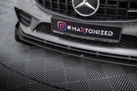 Maxton Design Street Pro Frontsplitter + Flaps Mercedes-AMG C43 Coupé C205 Facelift