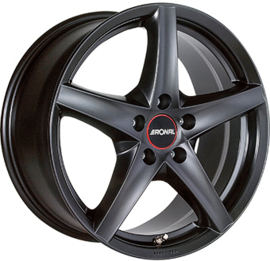 RONAL R41 17inch 8,0j 5/112 ET35 Naaf 76mm Mat Zwart