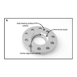 H&R DR-Systeem Spoorverbrederset 40mm per as - Steekmaat 4x100 - Naaf 56,6mm - Boutmaat M12x1,5 - passend voor Chevrolet/Fiat/Opel