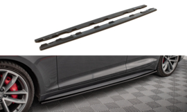 Maxton Design SIDESKIRTS DIFFUSERS AUDI S5 / A5 S-LINE F5 SPORTBACK Gloss Black