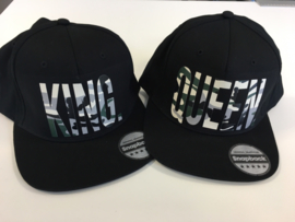 King & Queen Cap Camouflage