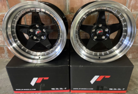 🔥🔥JR-Wheels JR6 Gloss Black 18 Inch 10.5J ET25 5x114.3🔥🔥