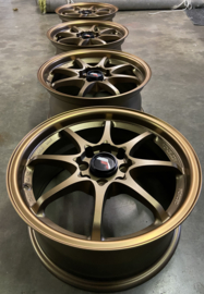 🔥🔥JR-Wheels JR5 Dark Anodize Bronze 15 Inch 7J ET35 4x100 geleverd voor de klant🔥🔥