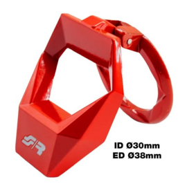 Simoni Racing Startknop Afdekking - Rood - Ø30mm