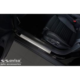 RVS Instaplijsten passend voor Volkswagen Passat 3G Sedan/Variant 2014- - 'Lines' - 4-delig