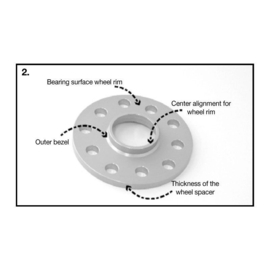 H&R DRS-MZ-Systeem Spoorverbrederset 22mm per as - Steekmaat 5x114,3 - Naaf 68,1mm - Boutmaat M14x2 - passend voor Aston Martin