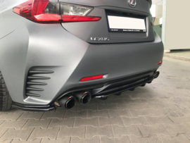 Maxton Design Achtersplitter (MET VERTICALE STANGEN) Lexus Rc