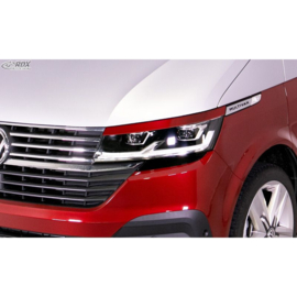 Koplampspoilers passend voor Volkswagen Transporter T6.1 2021- (ABS)