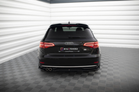 Maxton Design ZIJSPLITTERS ACHTER AUDI A3 SPORTBACK 8V FACELIFT