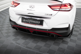 Maxton Design Achtersplitter (met verticale stangen) Hyundai I30 N Mk3 Fastback