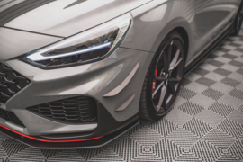 Maxton Design Voorbumpervleugels (canards) geschikt voor Hyundai I30 N / I30 N-Line Hatchback/Fastback Mk3 Facelift