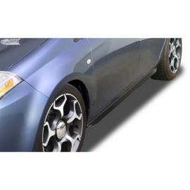 Sideskirts 'Slim' passend voor Fiat Bravo 2007-2014 (ABS zwart glanzend)