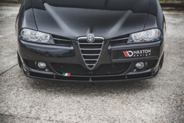 Maxton Design VOORSPLITTER ALFA ROMEO 156 FACELIFT Gloss Black