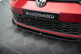 Maxton Design Frontsplitter V.2 + kleppen Volkswagen Golf GTI / GTE / GTD / R-Line Mk8