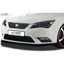 Voorspoiler passend voor Seat Leon 5F SC/5-deurs/ST 2013-2017 excl. FR/Cupra (ABS zwart glanzend)